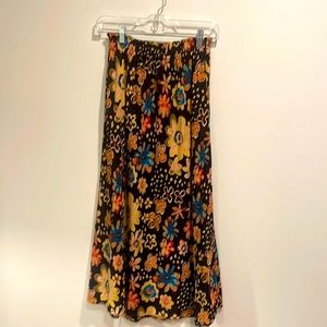 Le Fou Wilfred unlined silk midi slip skirt